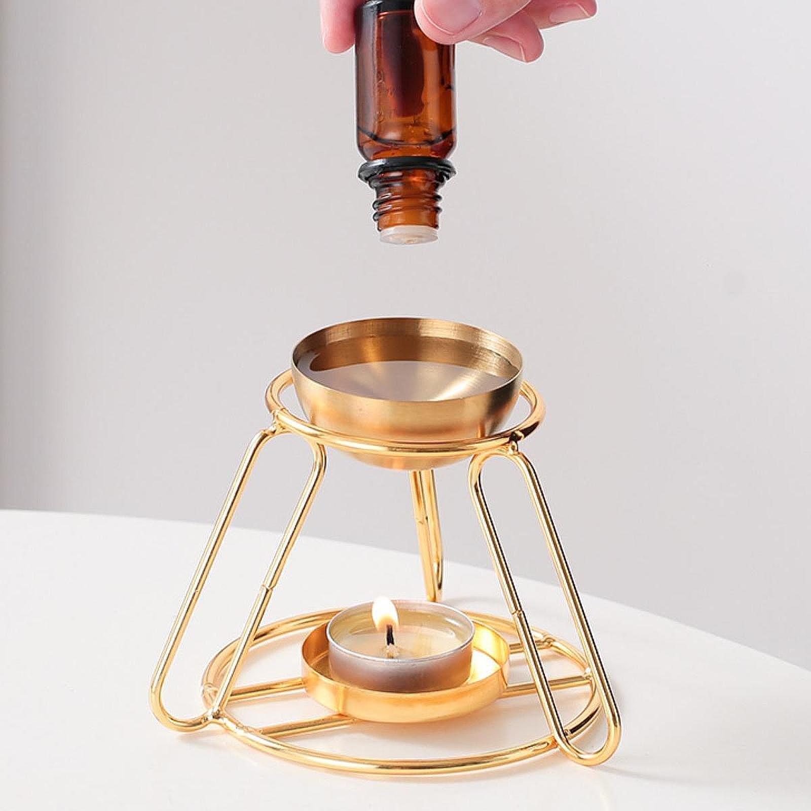 Home Fragrance Oil Burner - Ätherisches Öl-Brenner, Aroma-Diffusor, Duftwärmer, vielseitiger Wachsschmelz-Diffusor