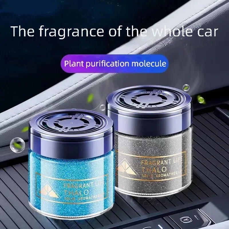 Gel Air Freshener - Auto-Lufterfrischer, Glitzer-Gel, Auto-Duft, Rauchgeruch-Eliminator für Damen