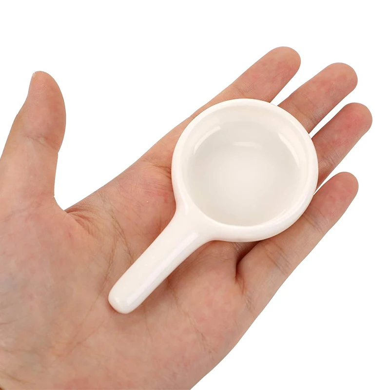 Home Fragrance Oil Burner - 1Pcs Keramik Kleine Kerze Löffel Teelicht