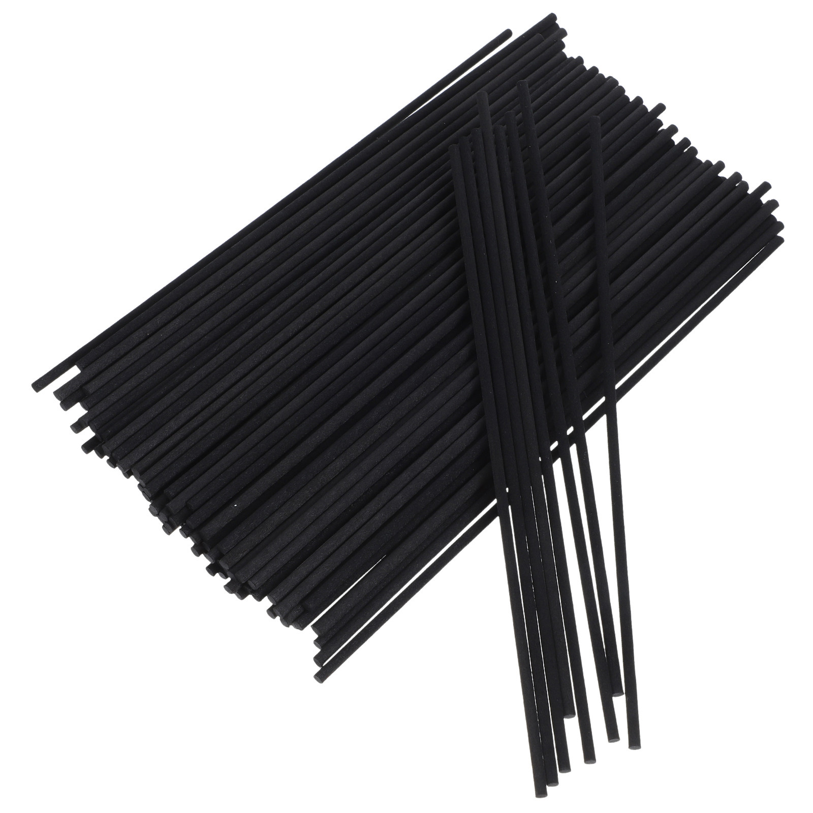 Fragrance In Home - 100 Stück schwarze Diffusorstäbchen aus Faser