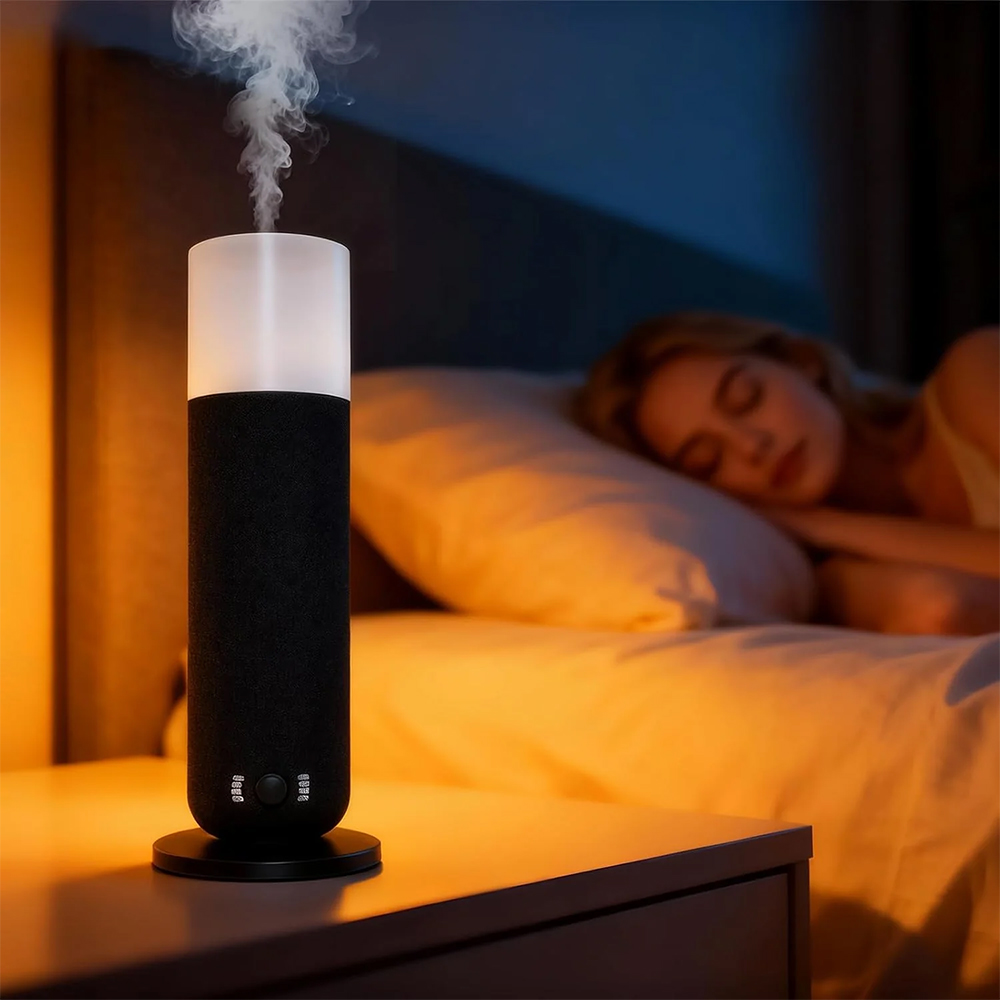 Home And You Fragrance Diffuser - NAMSTE 120ML Turm-Duftdiffusor mit Bluetooth-Steuerung, Elektrischer