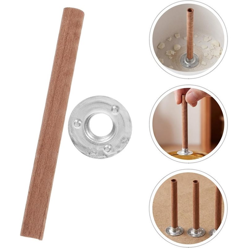 ABUN – Holzkern für Kerzendoch – Wooden Wick Candle Bewertung und Preis