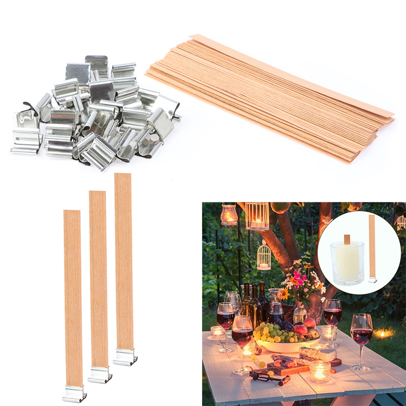 10Set 13cm Holz kerzen Docht m – Wooden Wick Candle Bewertung und Preis