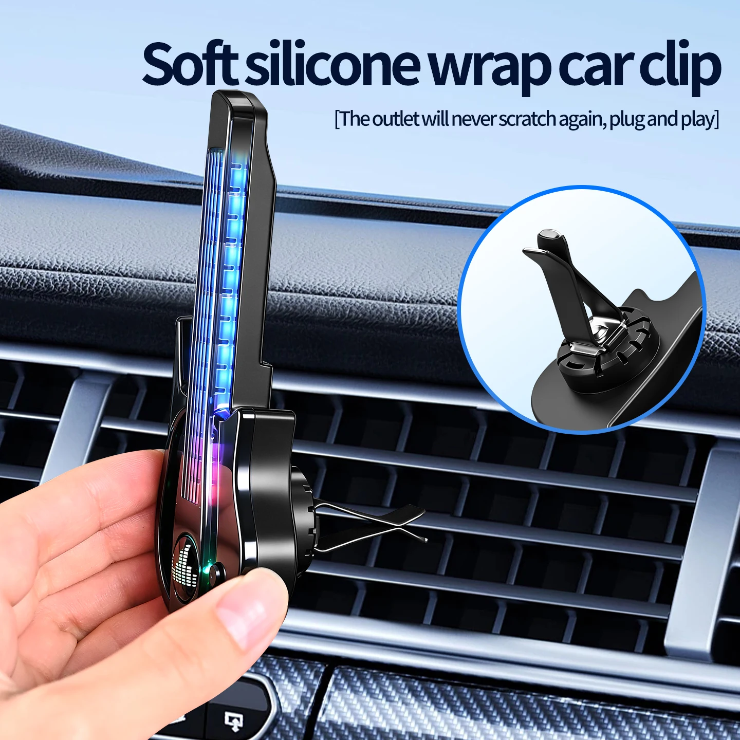 Neues Gitarren-Auto-Lüftungsli – Gel Air Freshener Bewertung und Preis