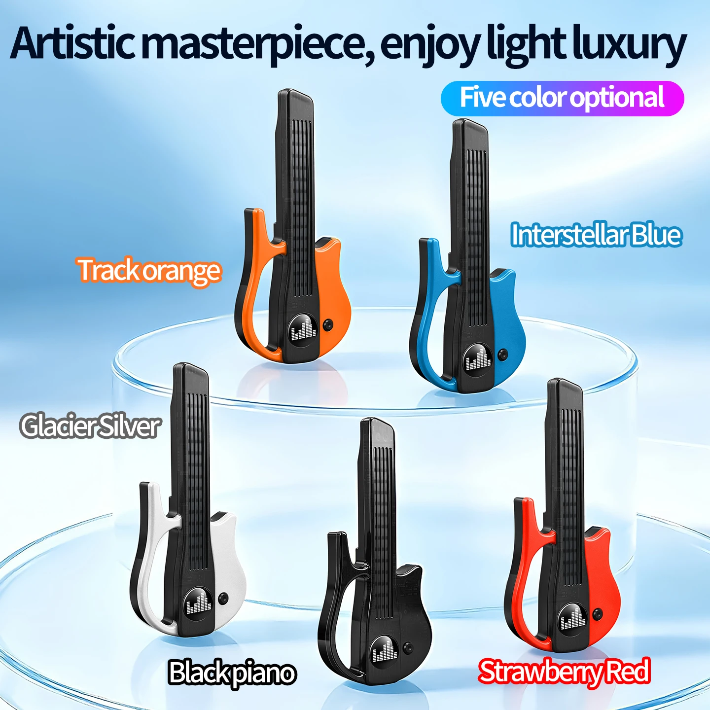 Neues Gitarren-Auto-Lüftungsli – Gel Air Freshener Bewertung und Preis