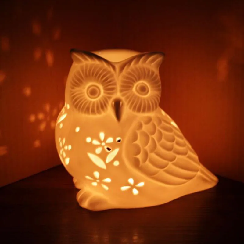 Porzellan-Aromabrenner in Eule – Home Fragrance Oil Burner Bewertung und Preis