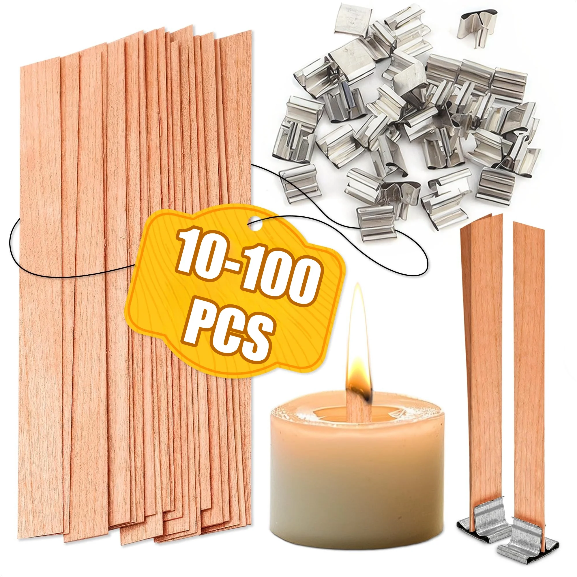 Handgemachte Sojawachskerze au – Wooden Wick Candle Bewertung und Preis