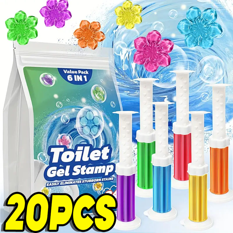 1/20 stücke Blume Wc Reiniger  – Gel Air Freshener Bewertung und Preis
