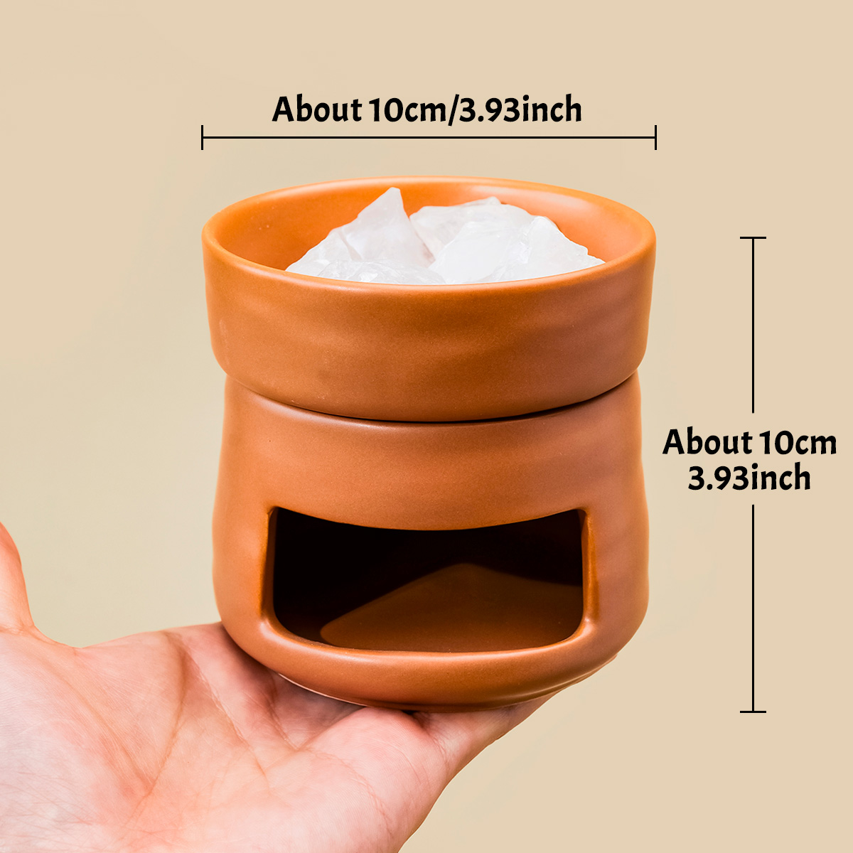 1 Set Natürliche Kristall-Arom – Home Fragrance Oil Burner Bewertung und Preis