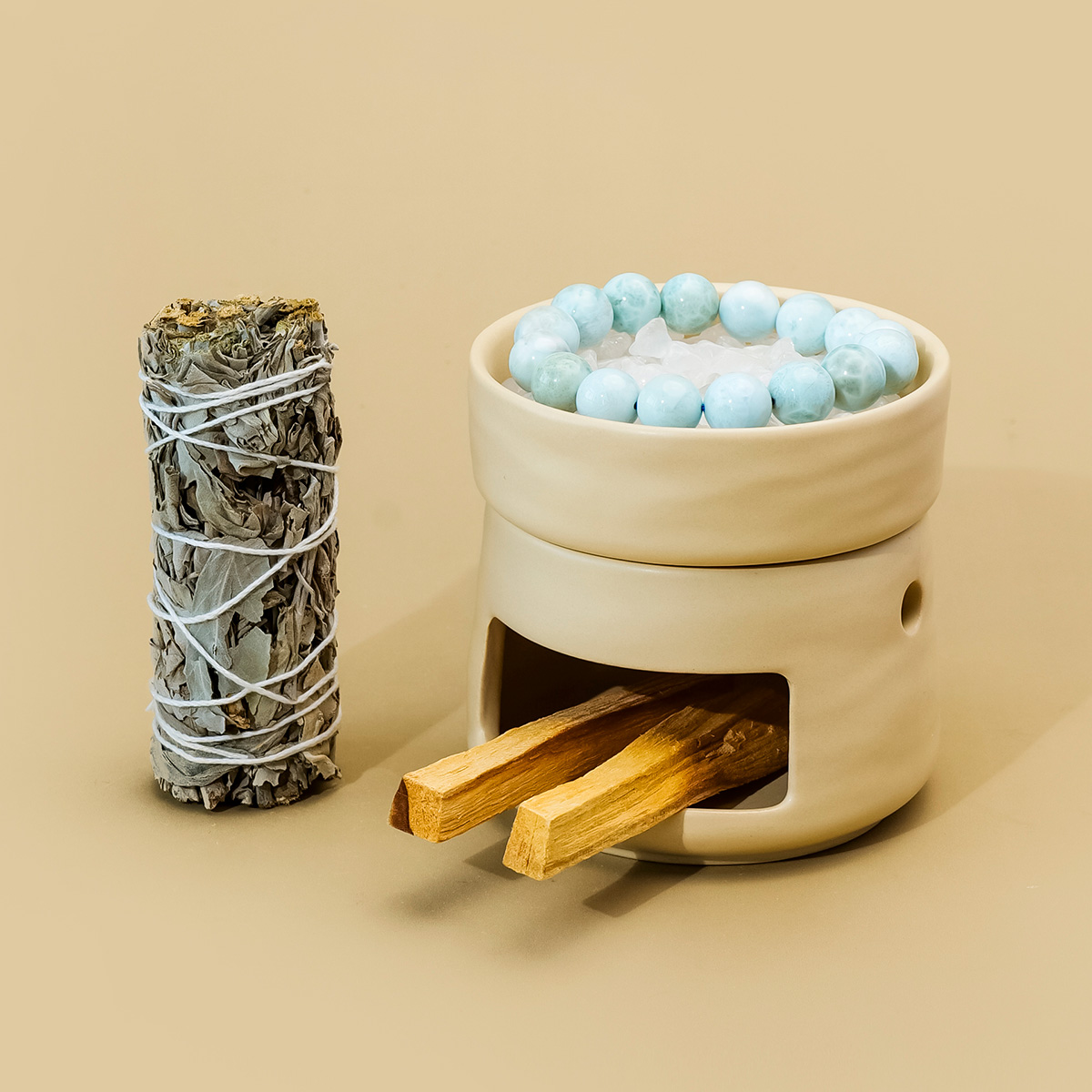 1 Set Natürliche Kristall-Arom – Home Fragrance Oil Burner Bewertung und Preis