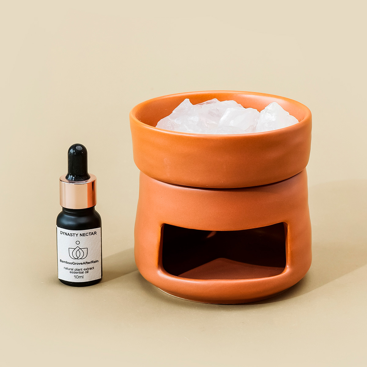1 Set Natürliche Kristall-Arom – Home Fragrance Oil Burner Bewertung und Preis